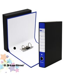 Registratore STARBOX f.to protocollo dorso 5cm blu STARLINE