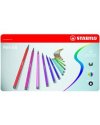 SCATOLA METALLO 50 PENNARELLI PEN 6850 STABILO