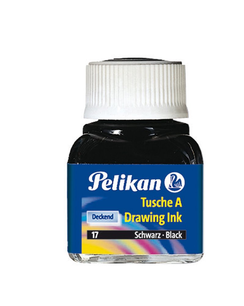 INCHIOSTRO DI CHINA 523 NERO PERLA 17 10ML PELIKAN (0AUC17)