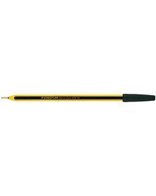 Scatola 20 penna a sfera 434 Noris Stick nero 1,0mm STAEDTLER