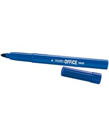 SCATOLA 12 PENNARELLI TRATTO OFFICE MAXI BLU