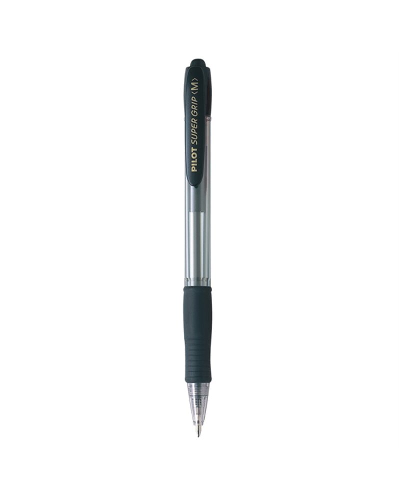 PENNA SFERA SCATTO SUPER GRIP NERO MEDIO 1.0mm PILOT