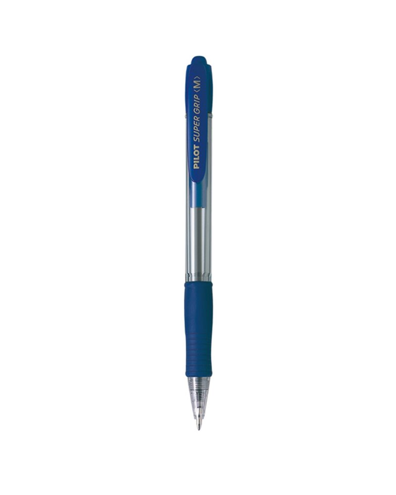 PENNA SFERA SCATTO SUPER GRIP BLU MEDIO 1.0mm PILOT