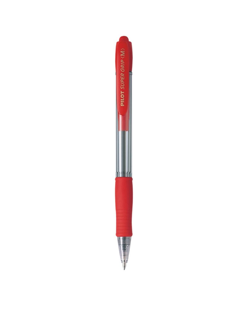 PENNA SFERA SCATTO SUPER GRIP ROSSO MEDIO 1.0mm PILOT