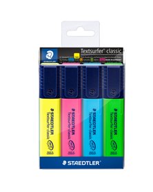 BUSTA 4 EVIDENZIATORI TEXTSURFER CLASSIC 364 STAEDTLER