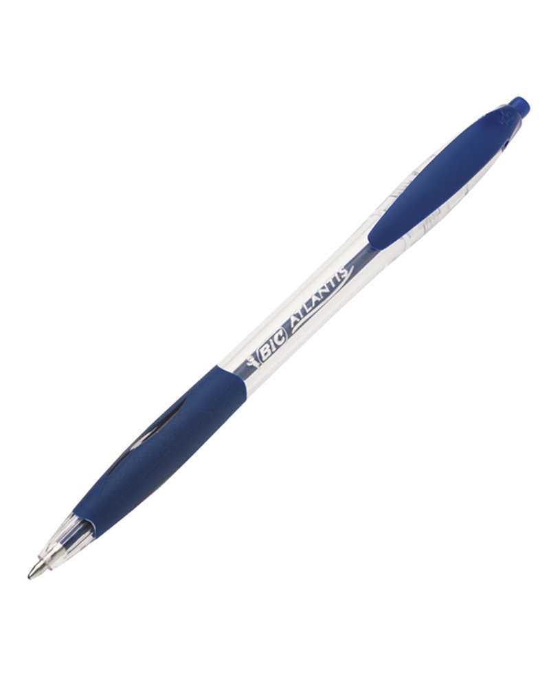 SCATOLA 12 PENNE SFERA SCATTO BIC ATLANTIS 1.0mm BLU