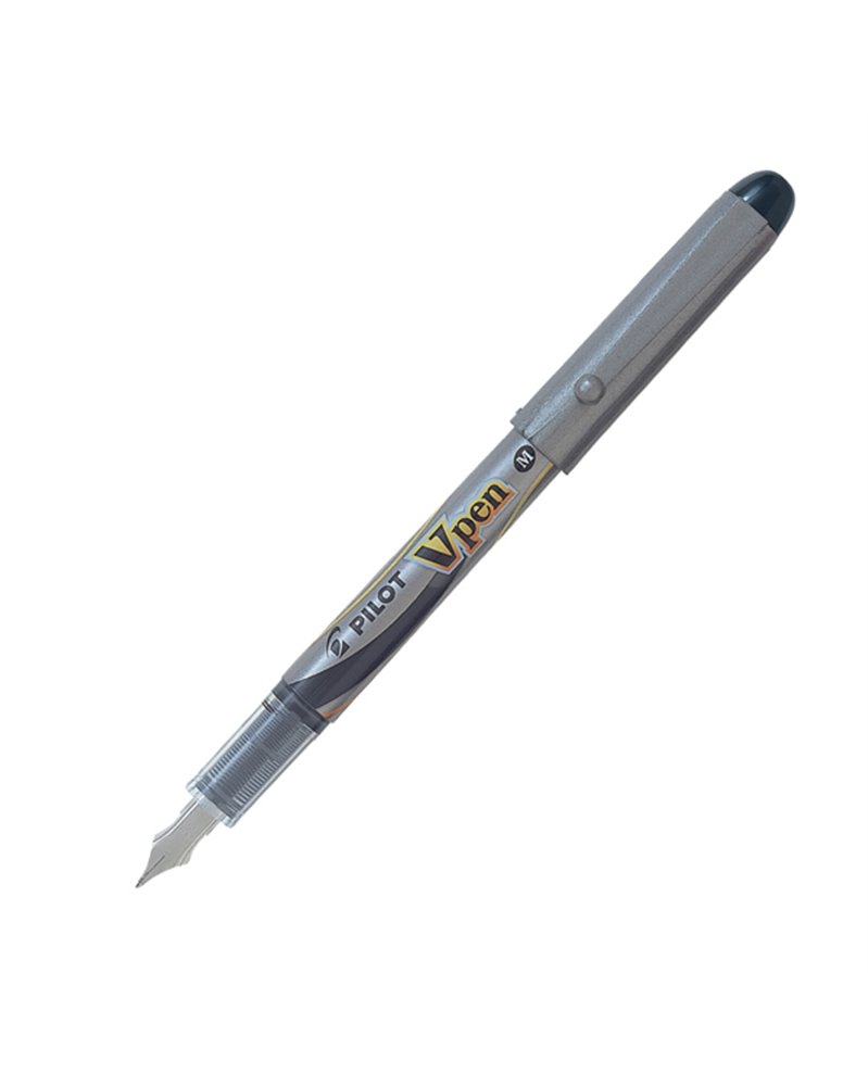 PENNA STILOGRAFICA NERO V-PEN SILVER PILOT