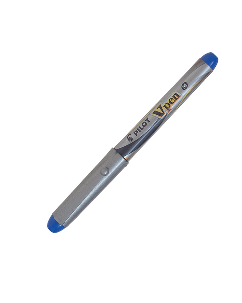 PENNA STILOGRAFICA BLU V-PEN SILVER PILOT