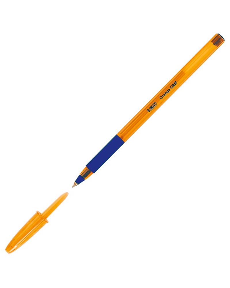 Scatola 20 penna sfera ORANGEÂ® GRIP 0,8mm blu BICÂ®