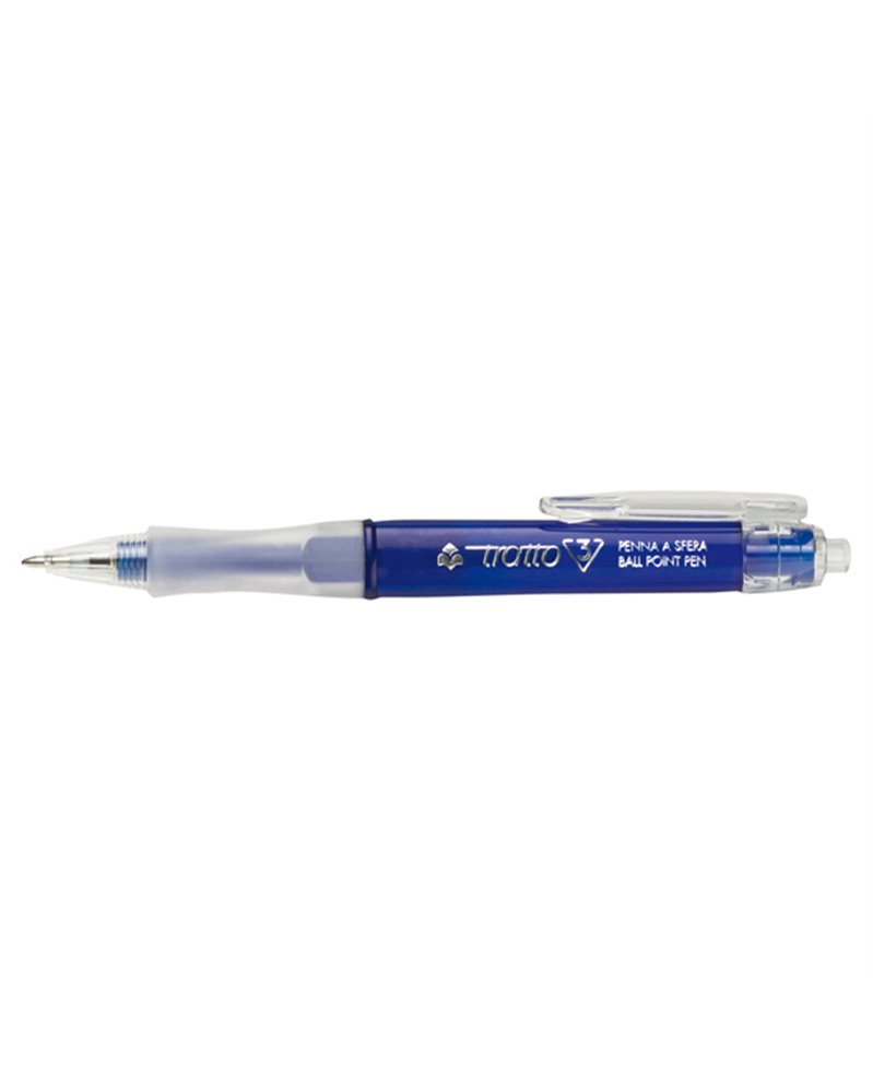 PENNA SFERA SCATTO BLU 0.7MM TRATTO 3