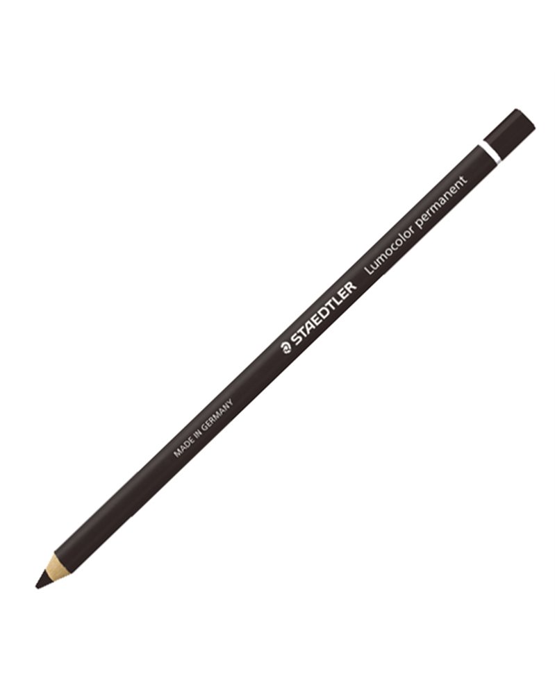 MATITA LUMOCOLORÂ® PERMANENTE GLASOCHROM NERO STAEDTLER