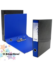 Registratore KINGBOX f.to protocollo dorso 5cm blu STARLINE