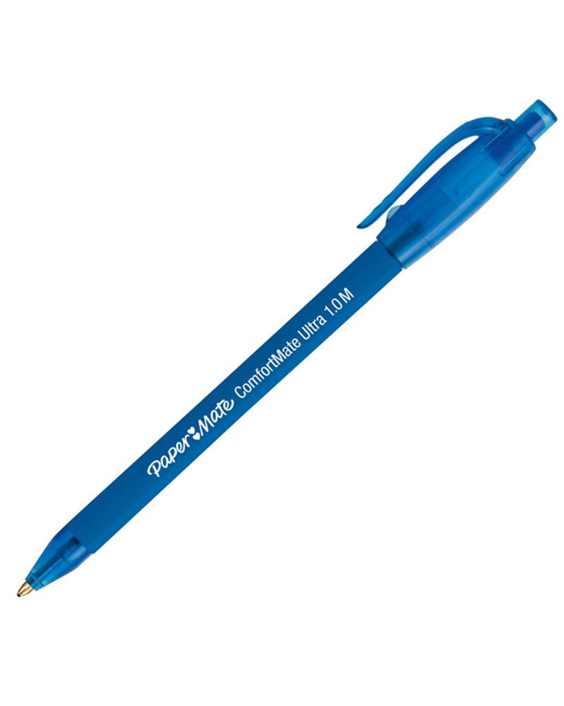 PENNA SFERA SCATTO COMFORTMATE ULTRA BLU 1.0mm PAPERMATE
