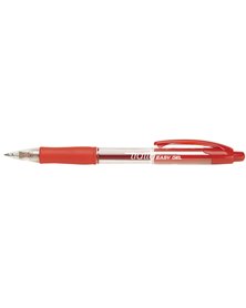 Penna sfera scatto EASY GEL 0,5mm rosso TRATTO