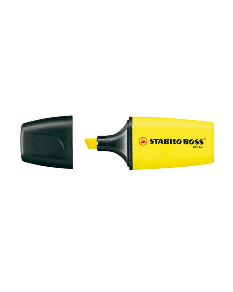 EVIDENZIATORE STABILO BOSS MINI GIALLO