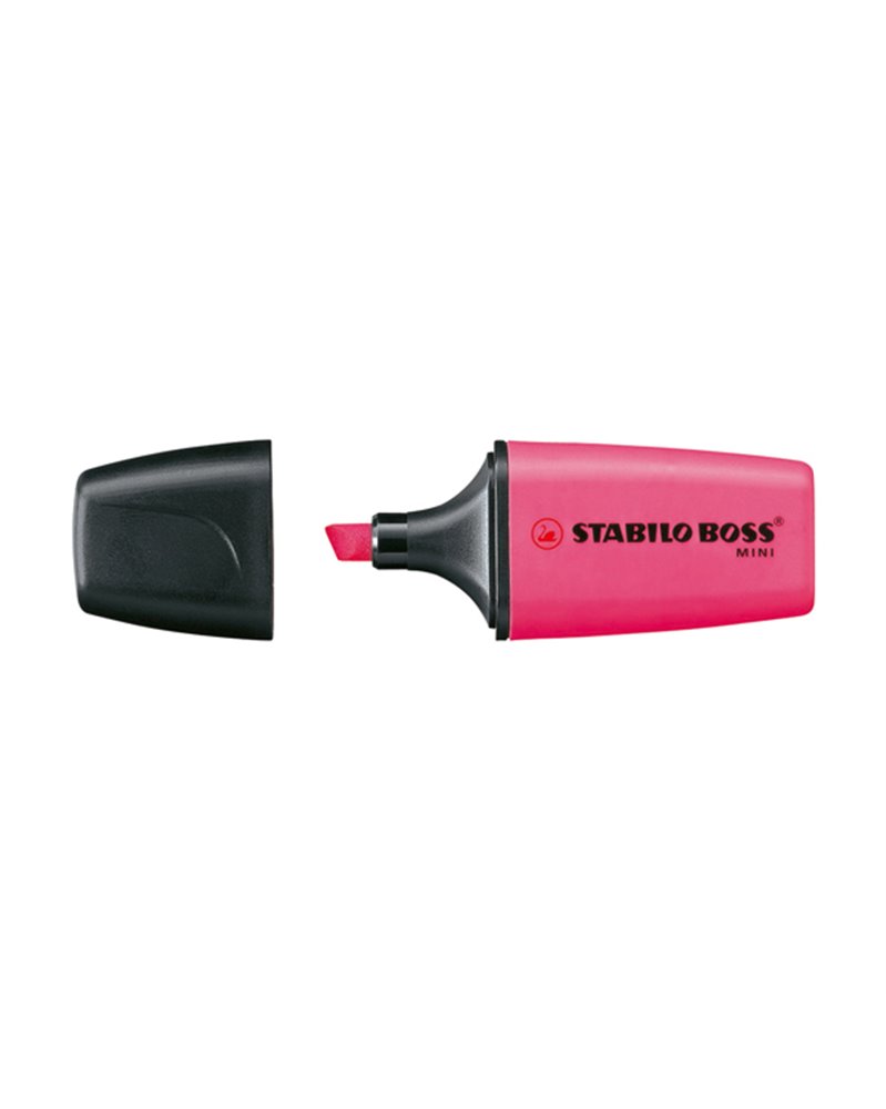 EVIDENZIATORE STABILO BOSS MINI ROSA