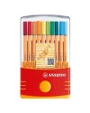 ASTUCCIO 20 PENNARELLI STABILO POINT 88 COLOR PARADE