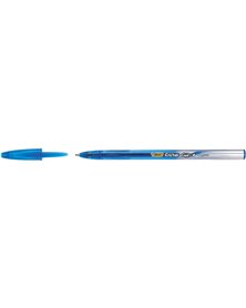 SCATOLA 20 PENNE SFERA CRISTAL GEL BIC 0.8mm BLU BIC