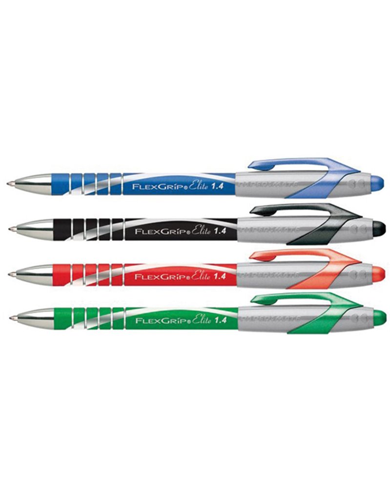 PENNA SFERA SCATTO FLEXGRIP ELITE 1.4 BLU PAPERMATE