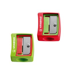 Temperamatite WOODY STABILO 1 foro per pastelli con mina XXL 10mm