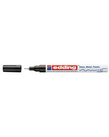 Marcatore EDDING 780 punta extra fine vernice nero