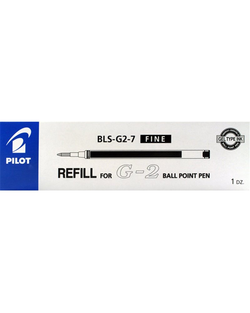 Refill roller sfera inkgel BLS-G2-7 0,7mm nero PILOT