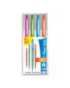 BUSTA 4 COLORI FUN PENNARELLO FLAIR NYLON PAPERMATE