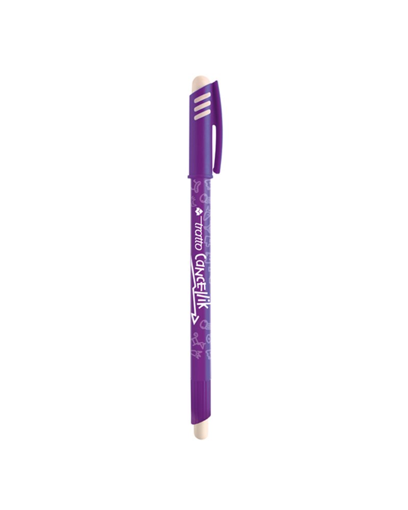 Penna sfera cancellabile CANCELLIK 1,0mm viola TRATTO