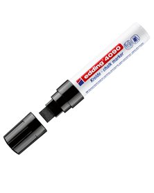 Marcatore EDDING 4090 punta scalpello gesso liquido nero