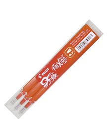 SET 3 REFILL SFERA FRIXIONball 0.7mm ARANCIO PILOT