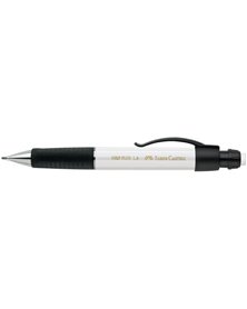 PORTAMINE 1,4MM GRIP PLUS METALLIC fusto bianco FABER CASTELL