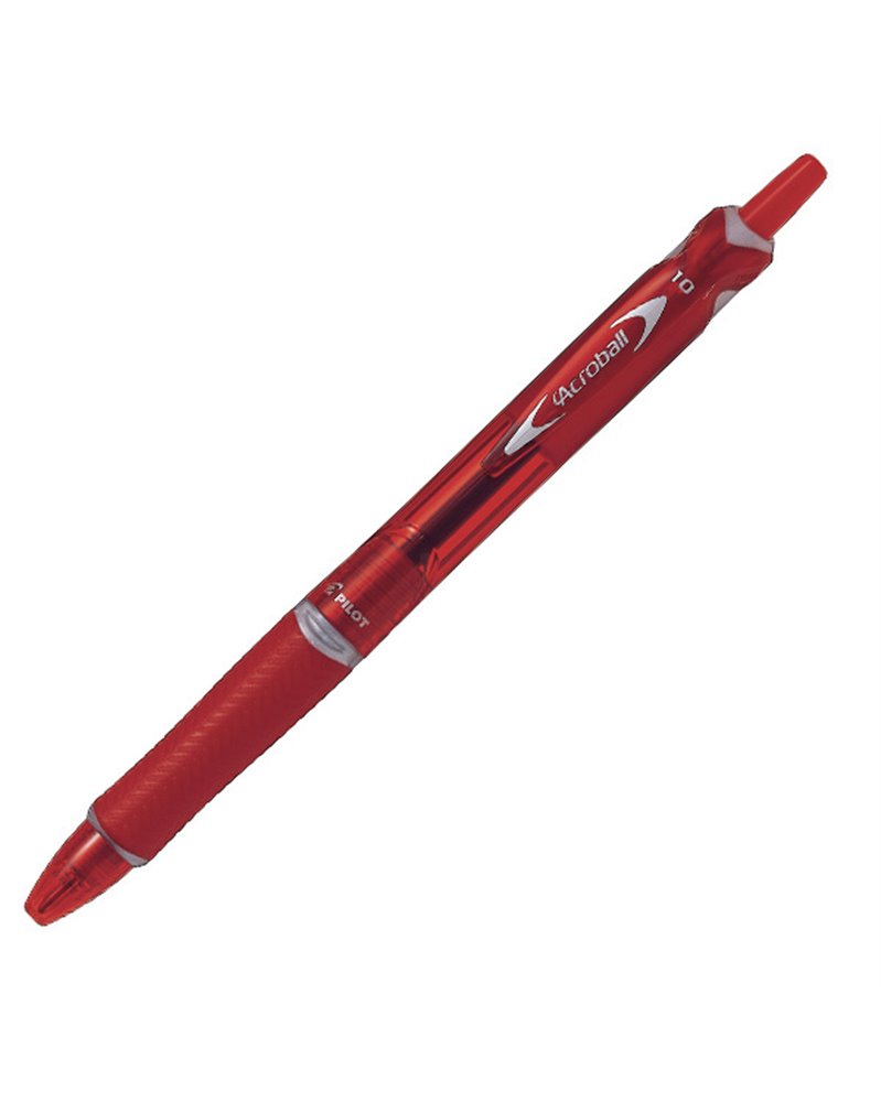 PENNA SFERA SCATTO ACROBALL PLASTIC 0.7MM ROSSO BEGREEN PILOT