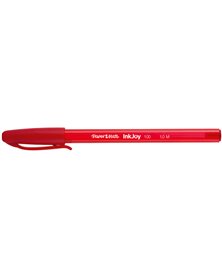 Penna sfera INKJOY 100 Stick 1,0mm rosso PAPERMATE