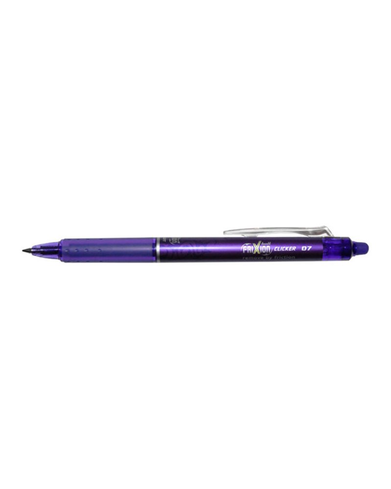 PENNA SFERA A SCATTO FRIXIONball CLICKER 0,7mm VIOLA PILOT