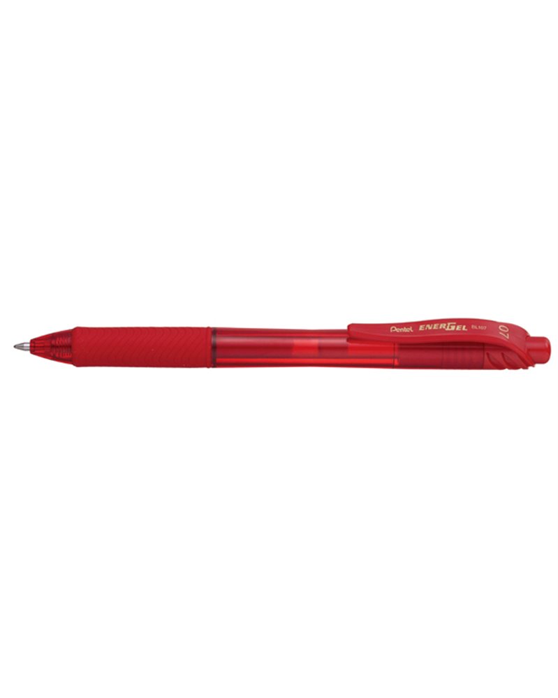 ROLLER A SCATTO ENERGEL X BL107 ROSSO 0.7MM PENTEL