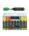 BUSTA 8 EVIDENZIATORI TEXTLINER 1548 FABER CASTELL