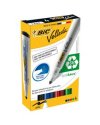 ASTUCCIO 4 MARCATORI P.TONDA Whiteboard VELLEDAÂ® 1701 Recycled BICÂ®