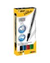 ASTUCCIO 4 MARCATORI P.TONDA Whiteboard VELLEDA® Liquid Ink Pocket BIC® ASTUCCIO 4 MARCATORI P.TONDA Whiteboard VELLEDA® Liquid Ink Pocket BIC®