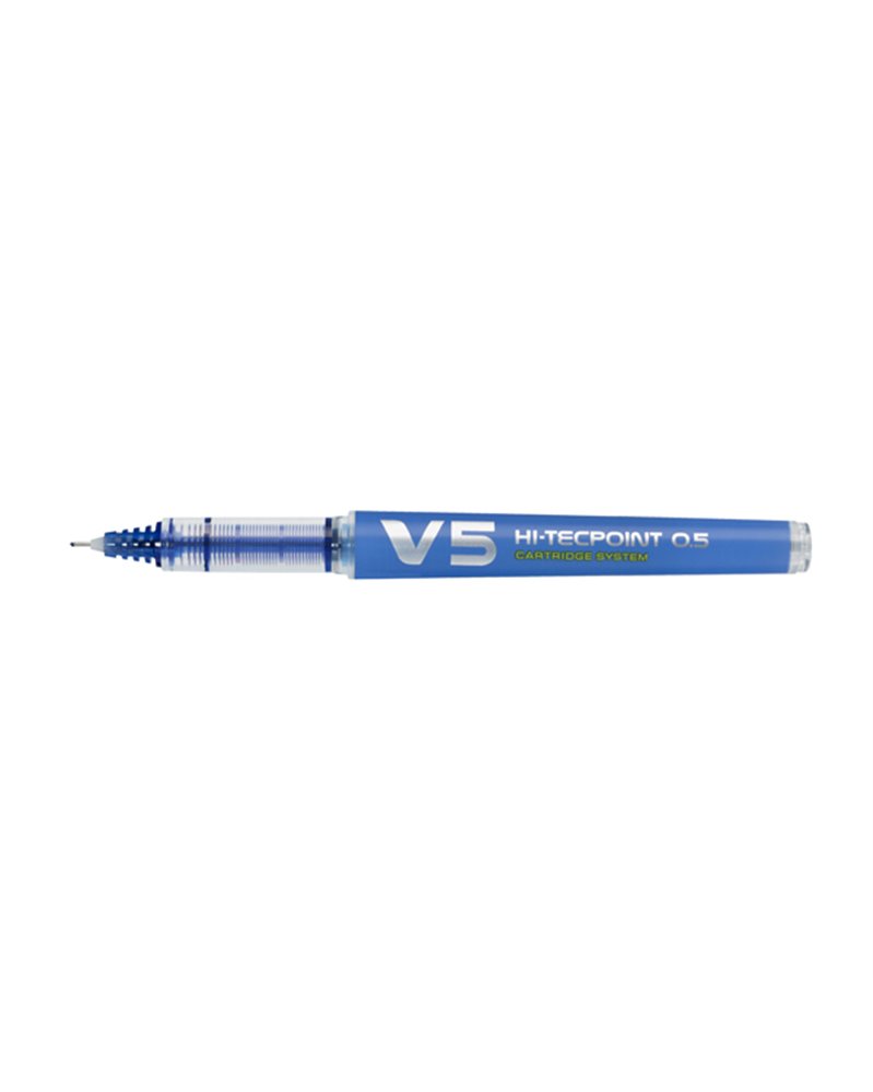 ROLLER HI-TECPOINT V5 RICARICABILE BLU BEGREEN PILOT