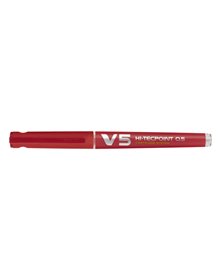 ROLLER HI-TECPOINT V5 RICARICABILE ROSSO BEGREEN PILOT