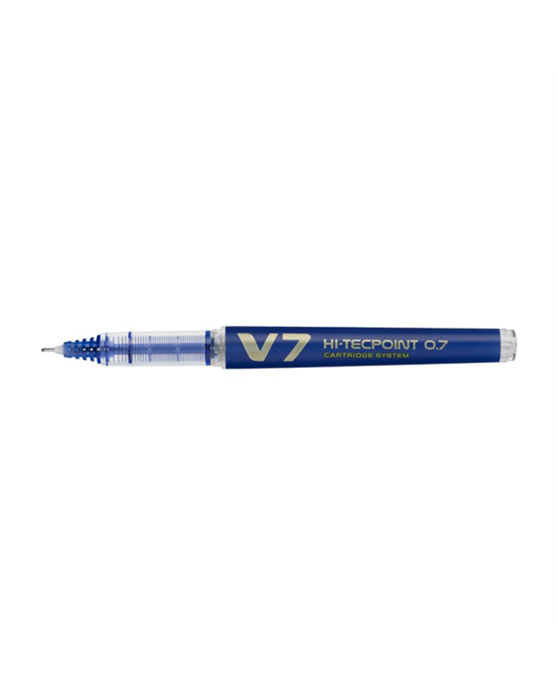 ROLLER HI-TECPOINT V7 RICARICABILE BLU BEGREEN PILOT