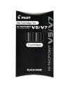 SET 3 REFILL ROLLER HI-TECPOINT V5-V7 RICARICABILE NERO BEGREEN PILOT