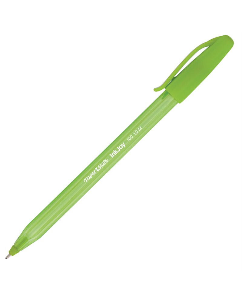 PENNA SFERA InkJoy Stick 100 VERDE CHIARO 1.0MM PAPERMATE