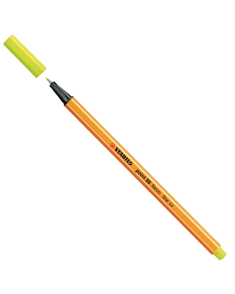 PENNARELLO STABILO POINT 88/024 GIALLO NEON