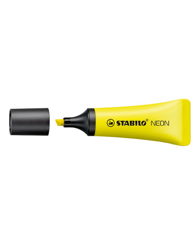 Evidenziatore STABILO NEON giallo 72/24