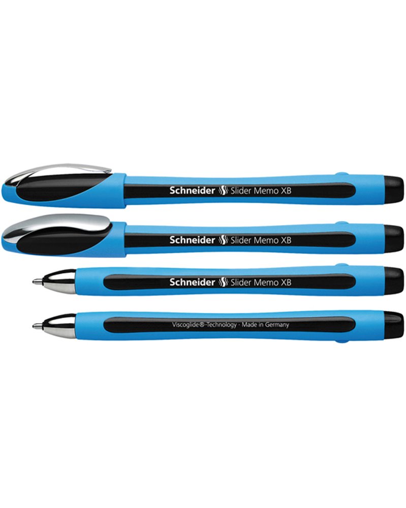 Penna a sfera SLIDER MEMO XB nero SCHNEIDER