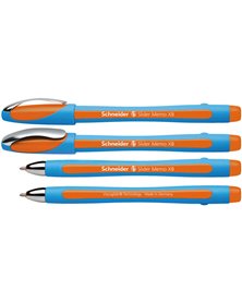 Penna a sfera SLIDER MEMO XB arancio SCHNEIDER