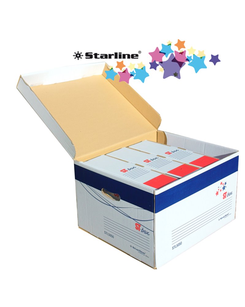 Scatola archivio con coperchio ST-BOX 375x265x430mm STARLINE