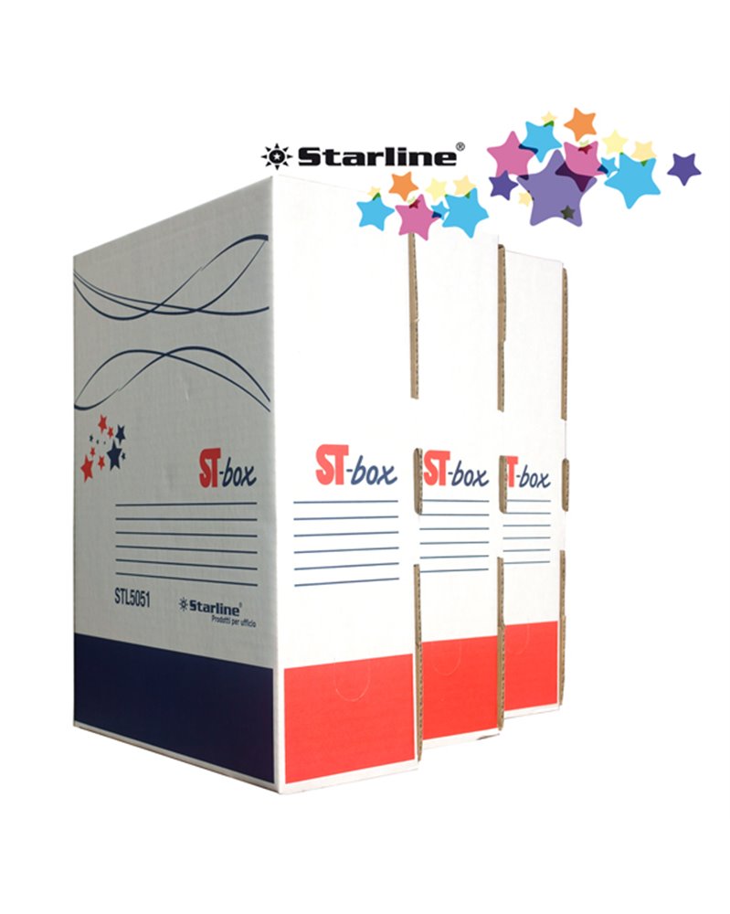 Scatola archivio ST-BOX A4 LEGAL 250x350mm Dorso 8,5cm STARLINE