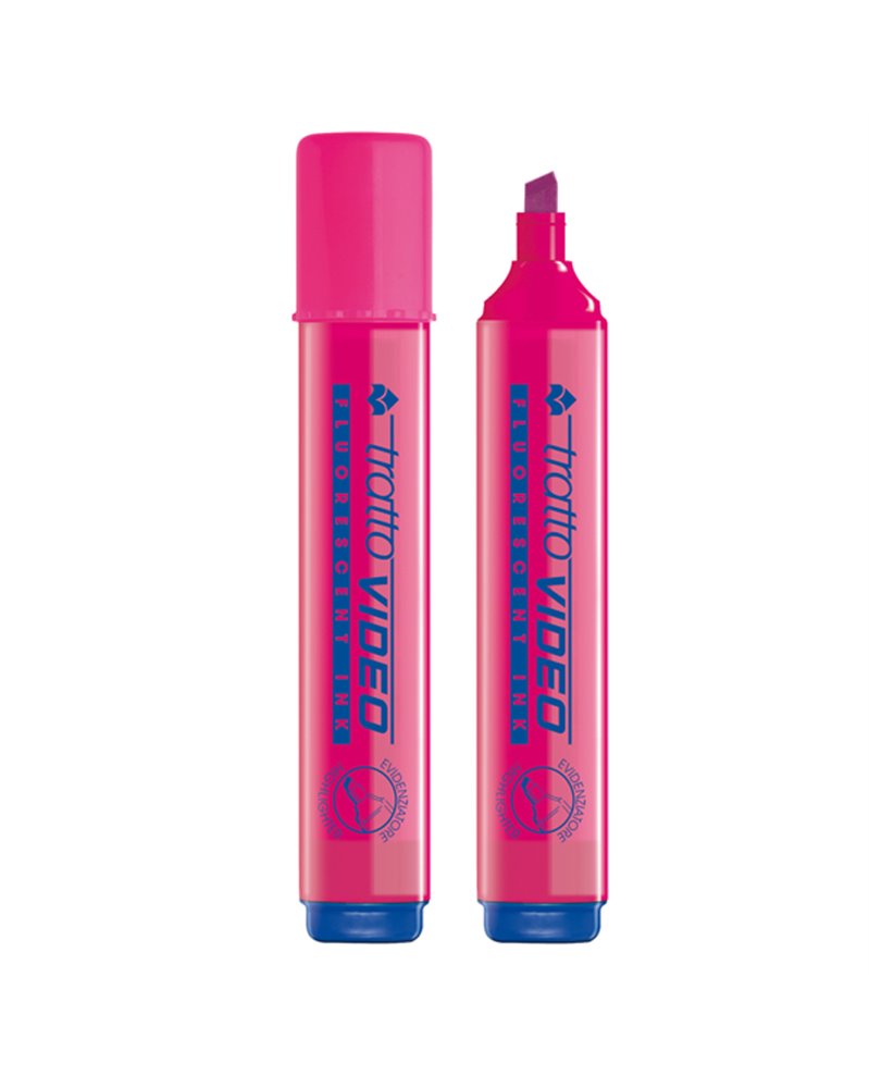 EVIDENZIATORE TRATTO VIDEO FUCSIA